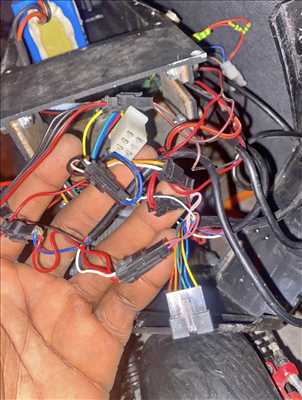 Photo de réparation de trottinette électrique n°7486 à Senlis par le réparateur Francis 