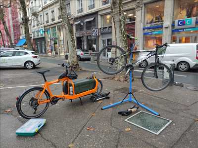 Exemple de réparation de bicyclette n°8205 à Oullins par Jérôme
