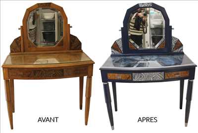 Photo de restauration de meuble en bois n°8348 à Carpentras par Sophie