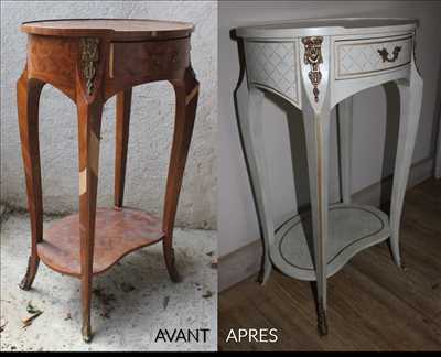 Exemple de restauration de meubles anciens n°8349 à Carpentras par Sophie