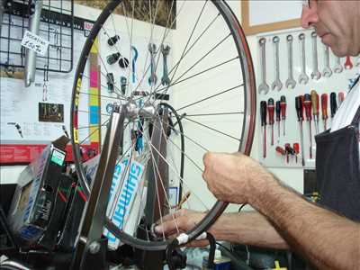 Exemple de réparation de bicyclette n°8833 à Rambouillet par François