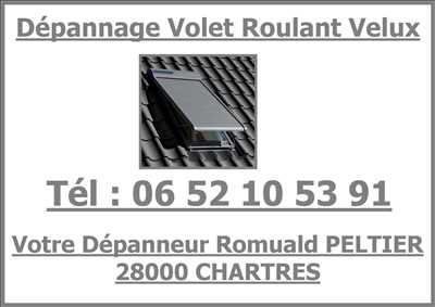 Exemple de réparation de volet mécanique n°9073 à Chartres par Dépannage Menuiseries & Volets Roulants Chartres