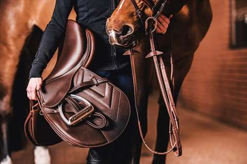 Restauration de cuir pour selle équestre à Aix-en-Provence