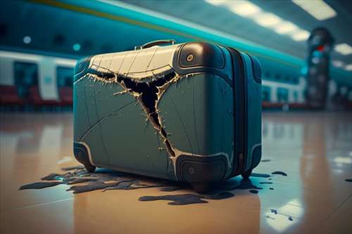 Réparer une valise fracturée - zone : Décines-Charpieu