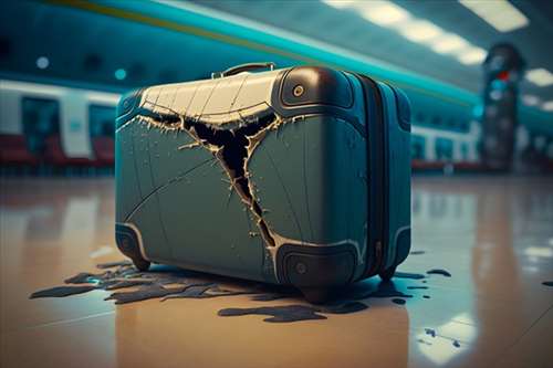 Réparer une valise fracturée - zone : Le Haillan