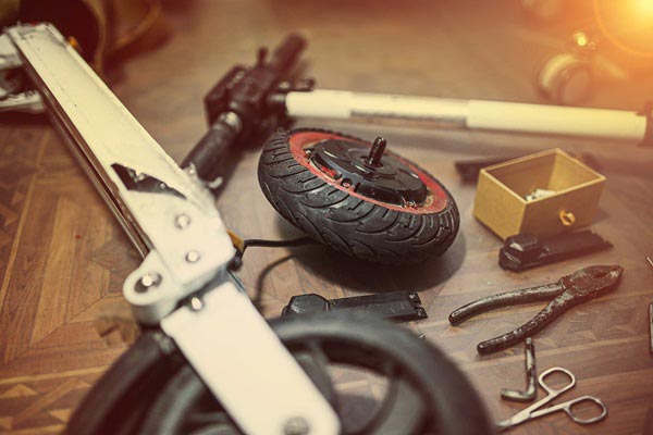 Réparation d'un moteur d'une trottinette électrique à Vienne